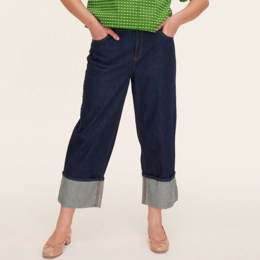 Kate Spade x Target Dark Wash Straight Leg Jeans
